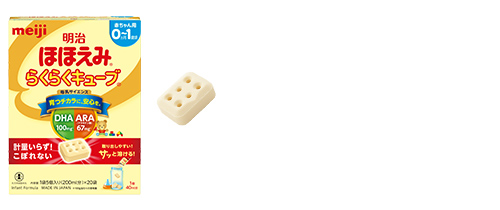 明治ほほえみ らくらくキューブ商品画像