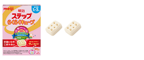 明治ステップ らくらくキューブ商品画像