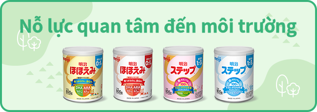 Nỗ lực quan tâm đến <br>môi trường