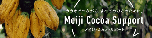 カカオでつながる、すべてのひとのために。メイジ・カカオ・サポート
