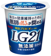明治プロビオヨーグルトLG21無添加
