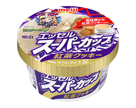 写真：「明治 エッセル スーパーカップ」モンストコラボ限定デザインの商品パッケージ例