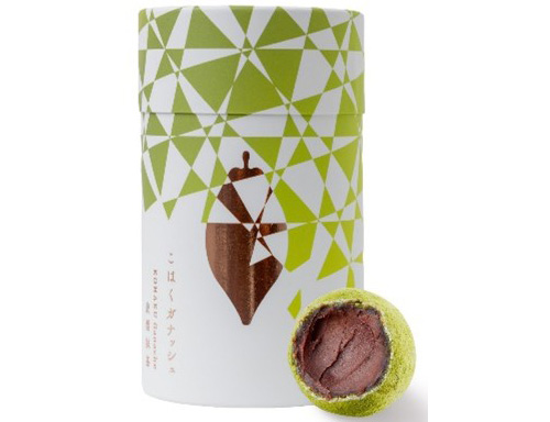 画像：「明治 ザ・カカオ 琥珀ガナッシュ＜出雲抹茶＞」の商品パッケージ