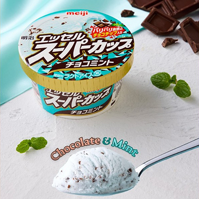 画像：「明治 エッセル スーパーカップ チョコミント」のイメージ画像