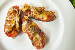 銀座ハヤシのナストマトピザ