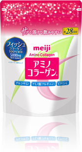 日本で１番※１売れているコラーゲン（健康食品）ブランド明治「アミノコラーゲン」