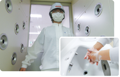 ②ゾーニングによる製造環境管理