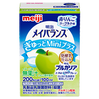 明治メイバランス ぎゅっとMiniプラス 青りんごヨーグルト味
