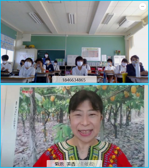 焼津市立和田小学校 出前授業 写真2