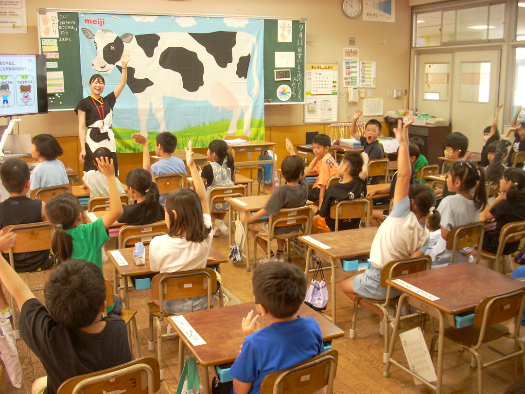 北九州市立ひびきが丘小学校 出前授業 写真1