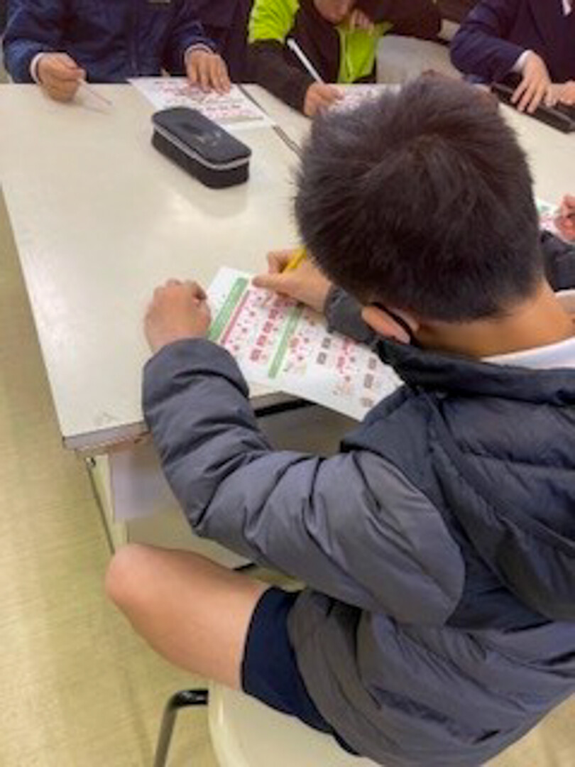 広島市立大河小学校 出前授業 写真3