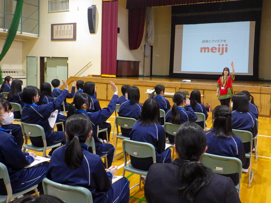 札幌市立幌東中学校 出前授業 写真1