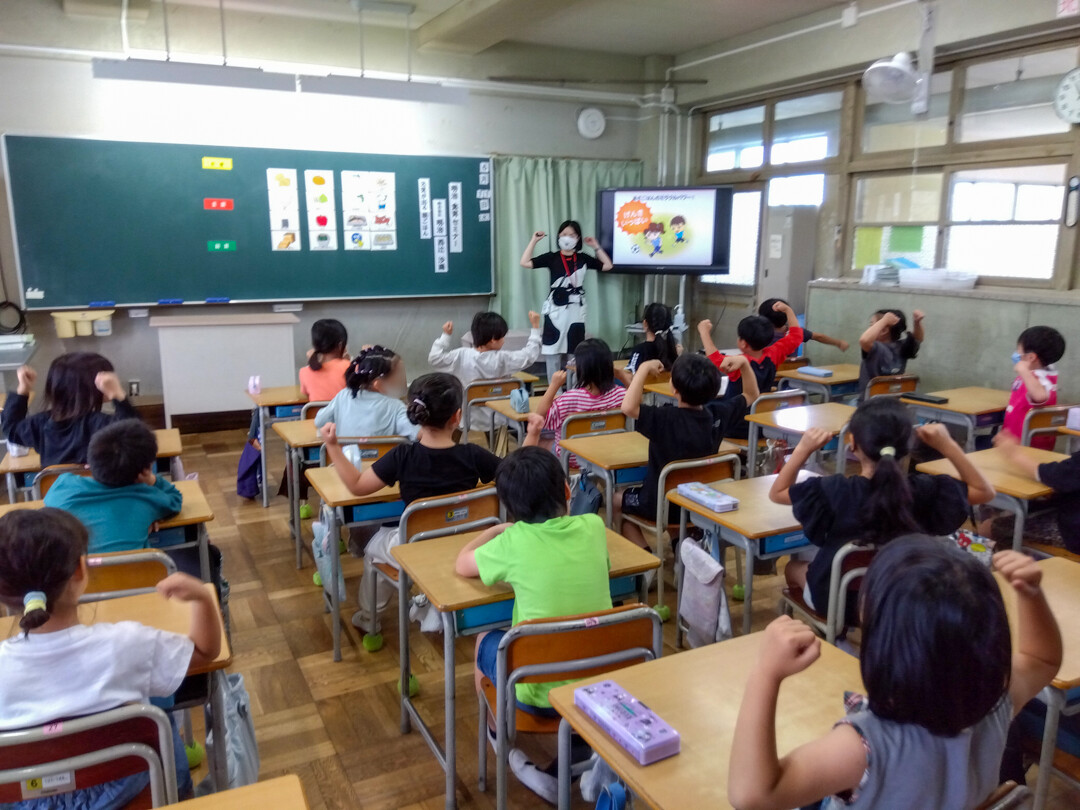八尾市立美園小学校 出前授業 写真2