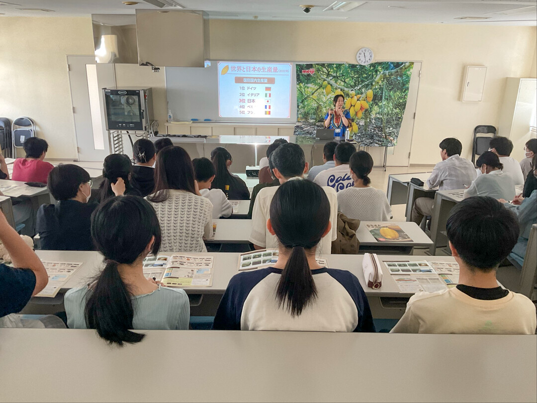 YIC調理製菓専門学校 出前授業 写真1
