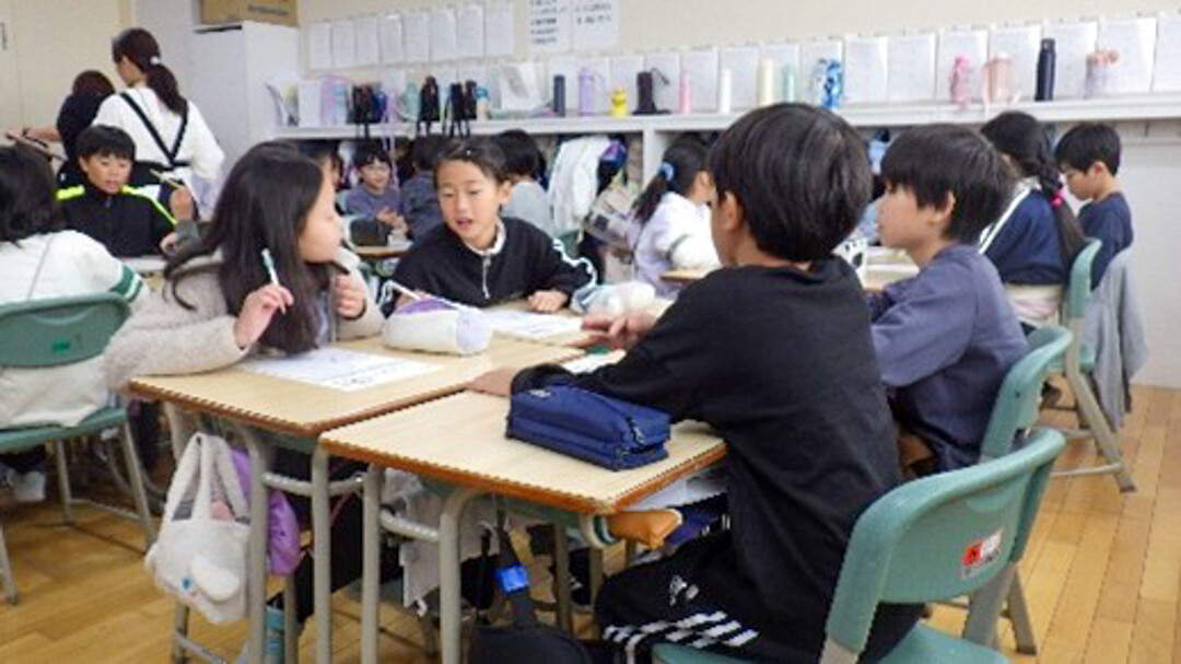 札幌市立石山緑小学校 出前授業 写真3
