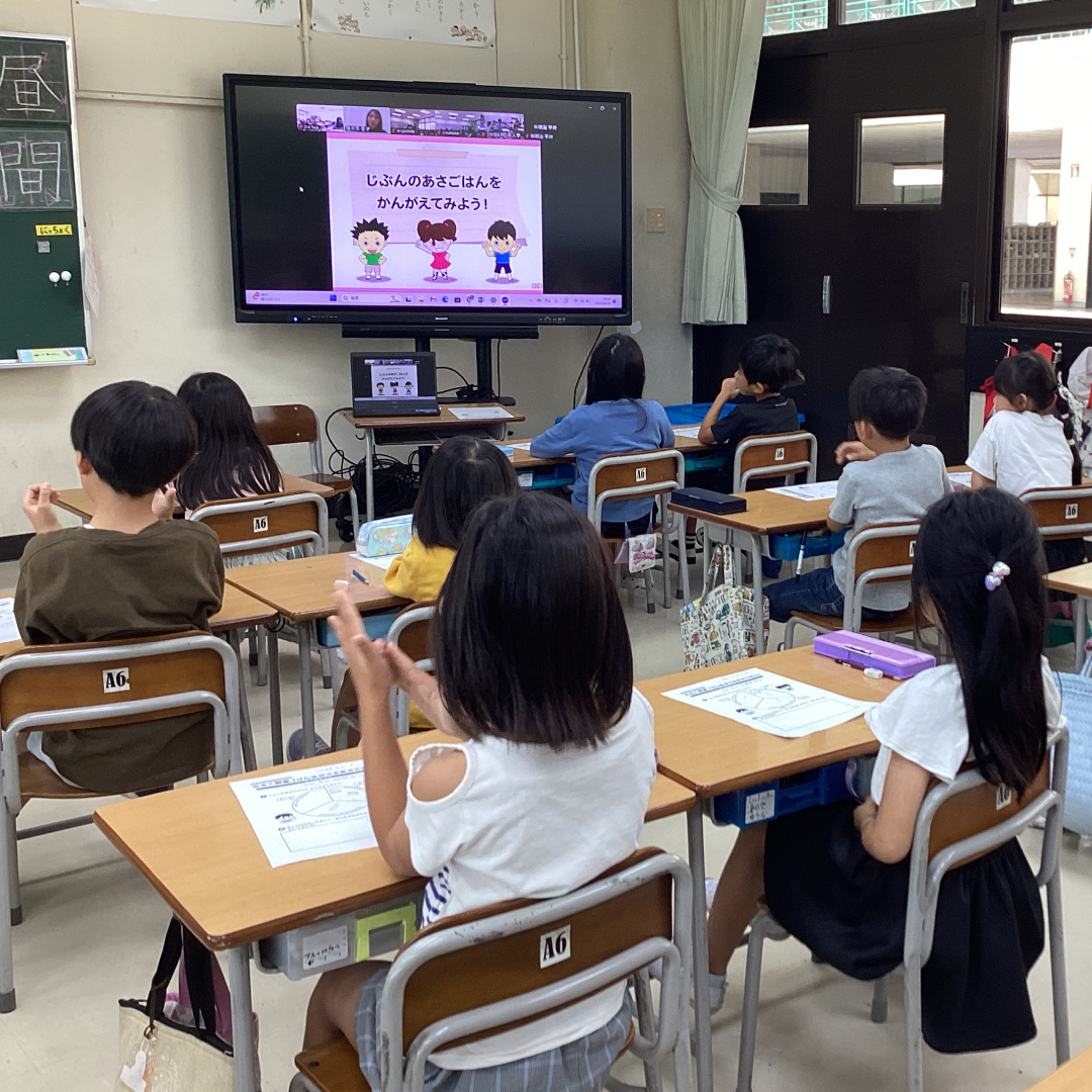 ジャカルタ日本人学校 出前授業