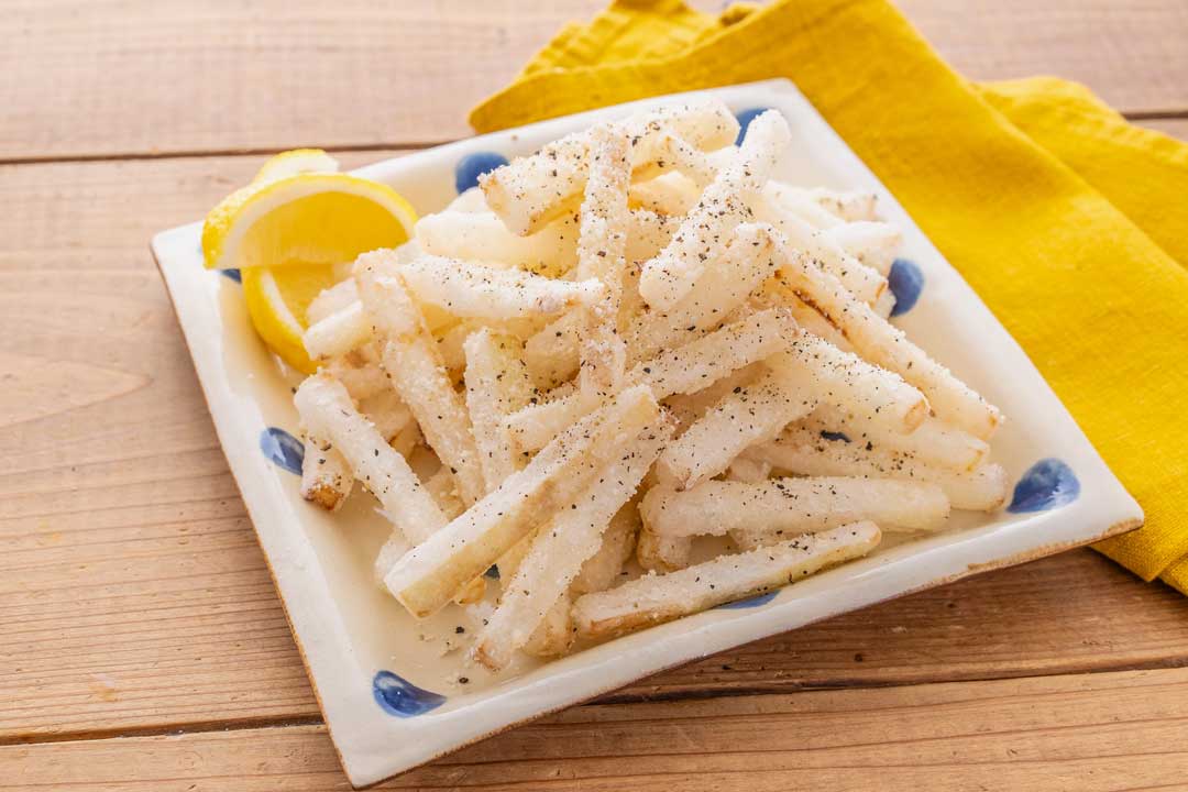 フライド大根　チーズペッパー