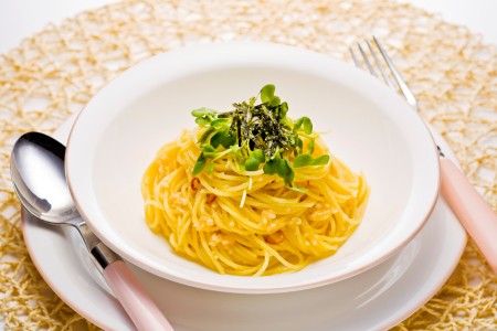 さっぱりたらこバタースパゲッティ
