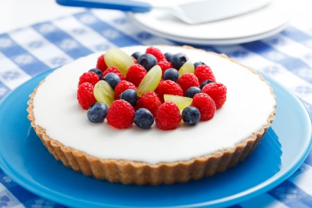 ヨーグルトチーズのレアチーズケーキ