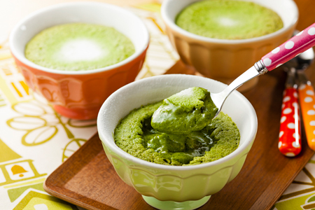 抹茶のフォンダンショコラ