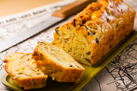 きのこのケーク・サレ