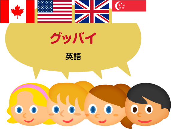 グッバイ／英語