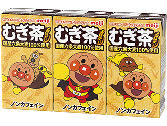 明治それいけ！アンパンマンのむぎ茶