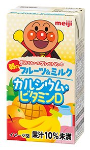 朝のフルーツ＆ミルク カルシウム･ビタミンD