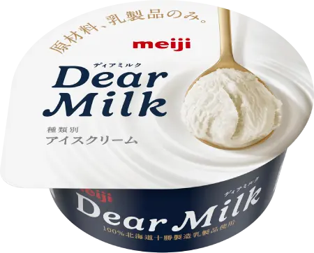 明治 Dedar Milk のパッケージ写真
