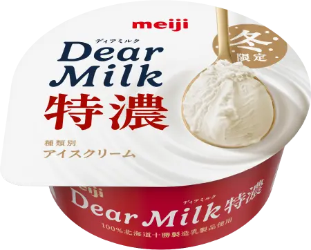 明治 Dedar Milk 特濃 のパッケージ写真