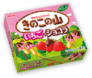 기노코노야마(버섯 산) 딸기 & 쇼콜라 64g