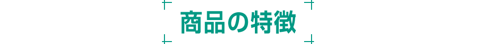 商品の特徴