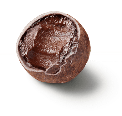 琥珀ガナッシュ Cacao 断面図