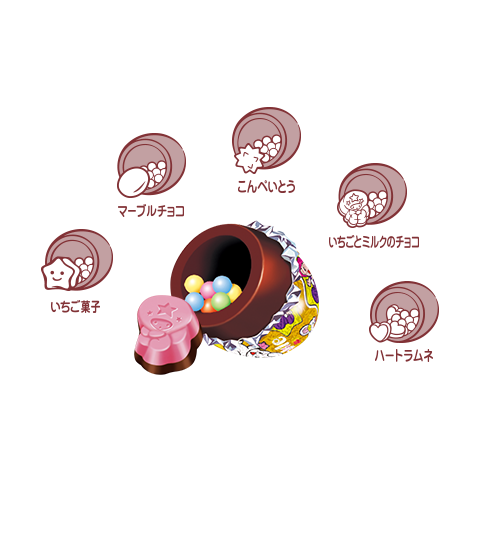 キラキラがいっぱい詰まった楽しくてかわいいたまご型チョコレート