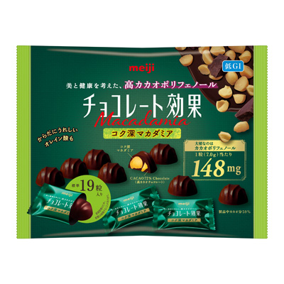 写真:チョコレート効果 カカオ72%コク深マカダミア大袋 133g