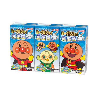 写真:明治それいけ!アンパンマンのヨーグルジョイ 125ml×3