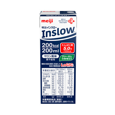 写真:明治インスロー 200ml