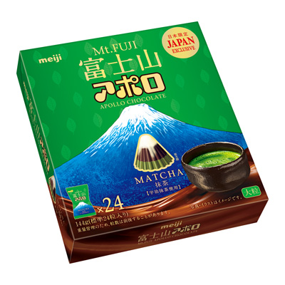 写真:富士山アポロ抹茶 144g