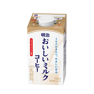 写真:明治おいしいミルクコーヒー 450ml