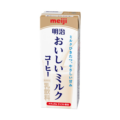 写真:明治おいしいミルクコーヒー 200ml
