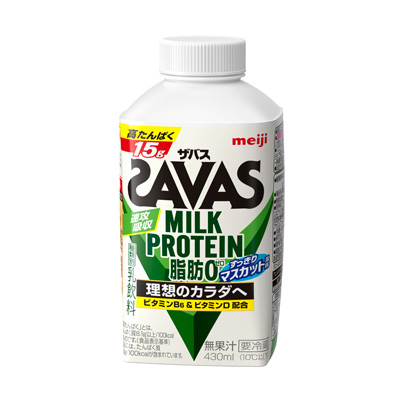 写真:(ザバス)MILK PROTEIN 脂肪0 430ml