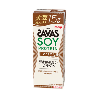 写真:(ザバス)SOY PROTEIN ソイラテ風味 200ml