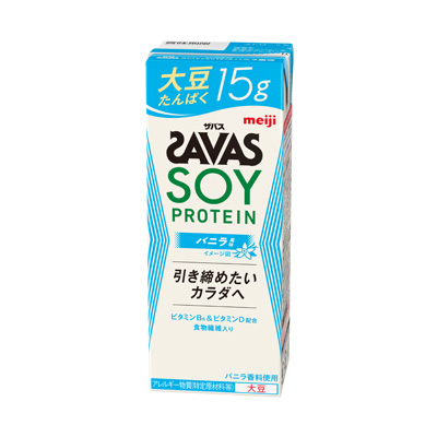 写真:(ザバス)SOY PROTEIN バニラ風味 200ml