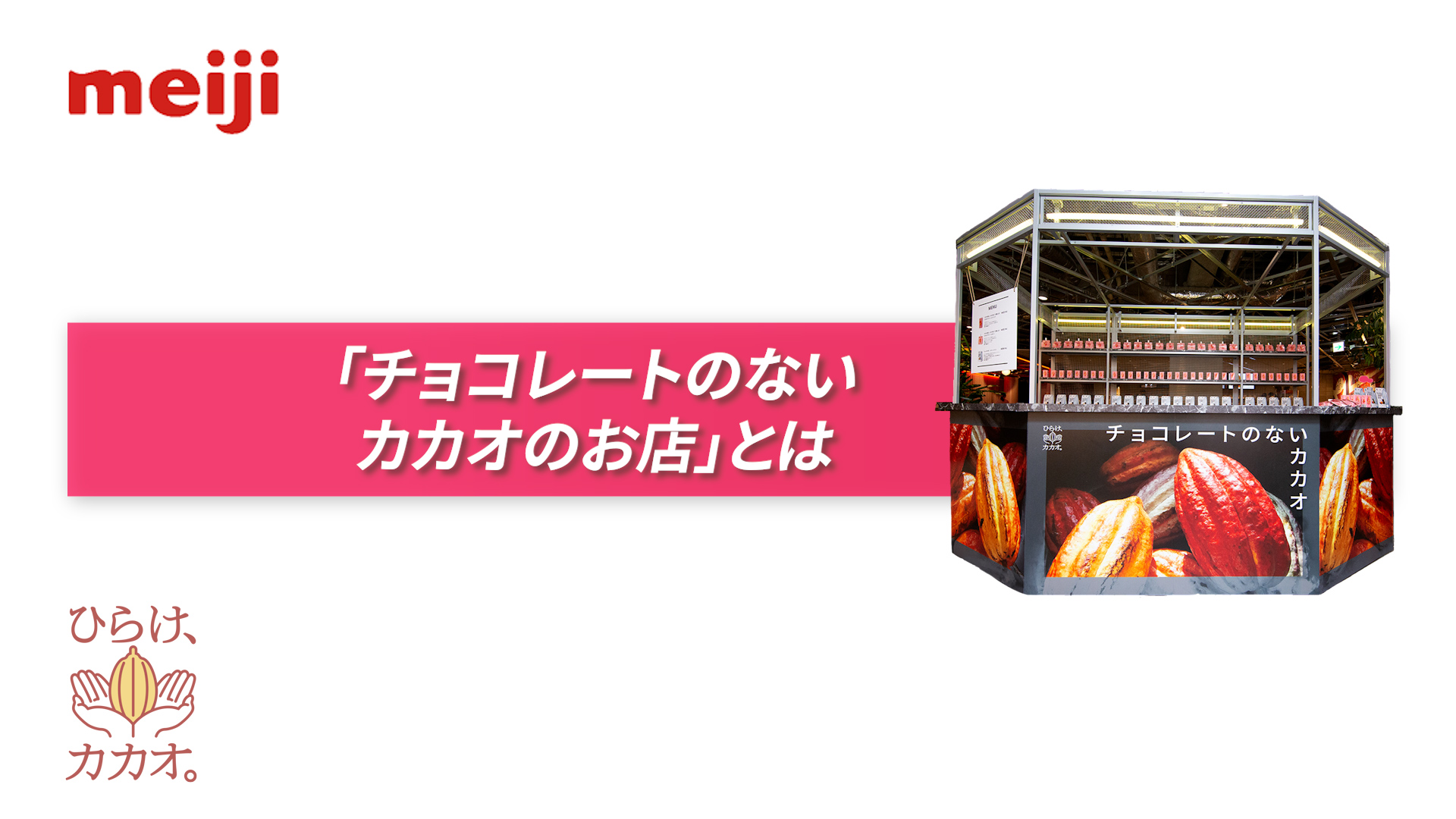 「チョコレートのないカカオのお店」とは