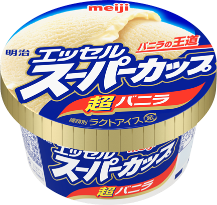 明治 エッセル スーパーカップ 超バニラの画像