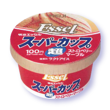 明治 エッセル スーパーカップ 1995秋_超ストロベリーマーブル