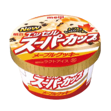 明治 エッセル スーパーカップ 2010秋_メープルクッキー