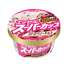 明治 エッセル スーパーカップ 2025_ストロベリーチョコ