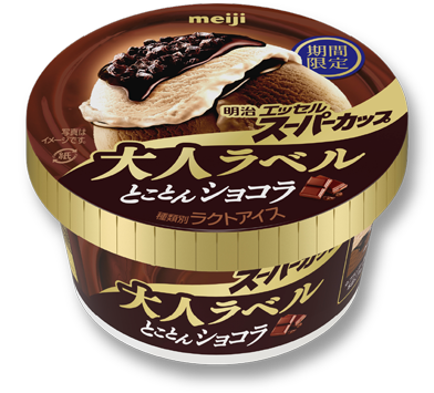 明治 エッセル スーパーカップ 大人ラベル とことんショコラ 172ml